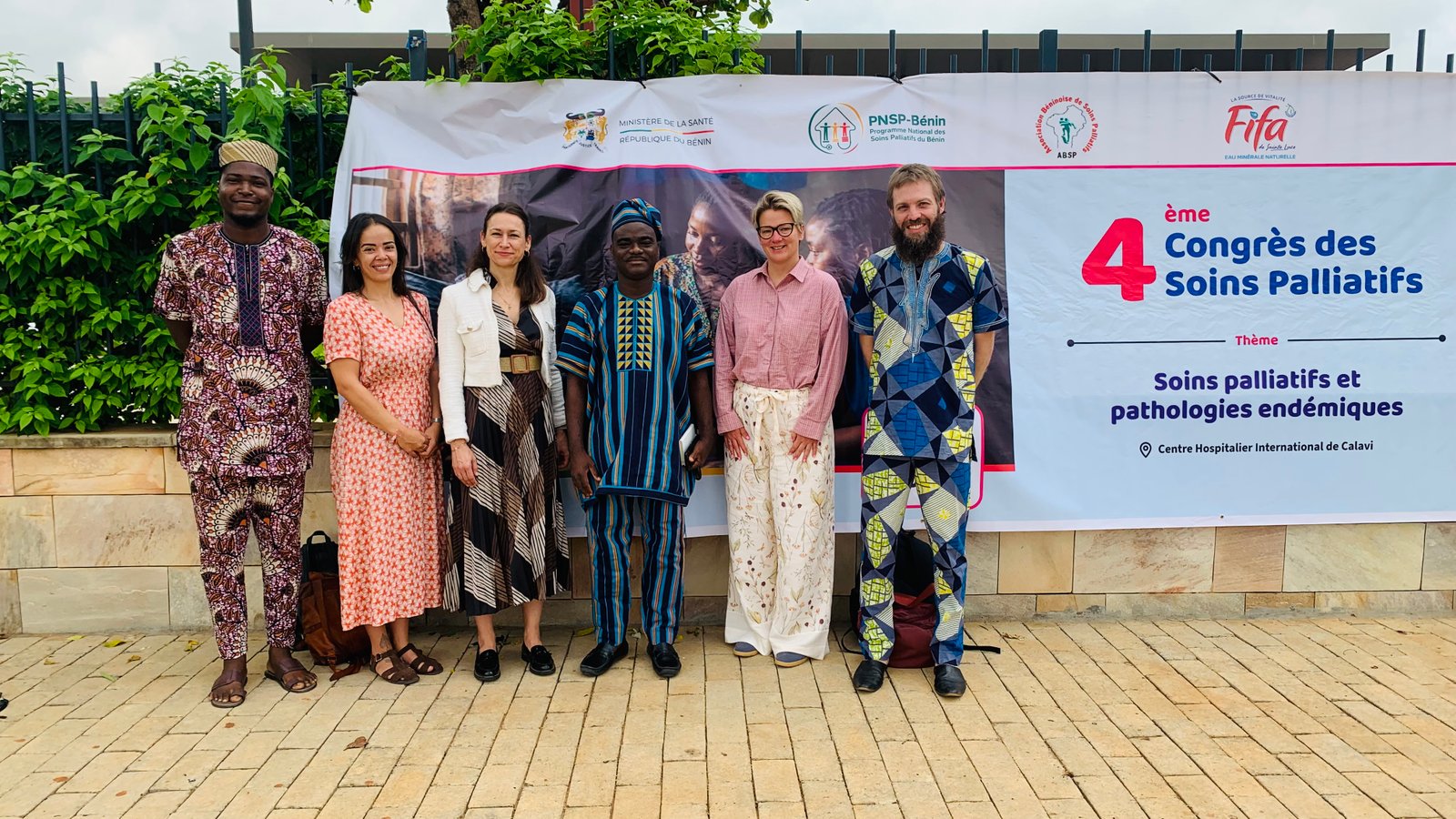 PARTICIPATION DES FONDATIONS SUISSES RIVE NEUVE ET LA SOURCE  AU 4EME CONGRES DES SOINS PALLIATIFS AU BENIN
